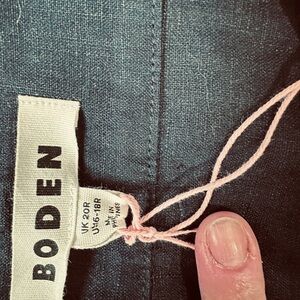 Boden Women's Blue Midi Skirt